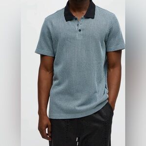 Men's Success magnet knitted Polo by Novamen